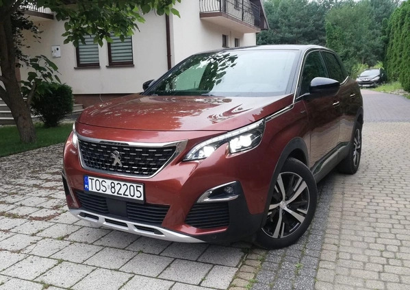 Peugeot 3008 cena 68000 przebieg: 121070, rok produkcji 2018 z Zawichost małe 742